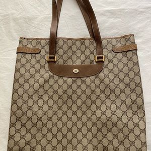 Vintage Large Gucci Tote